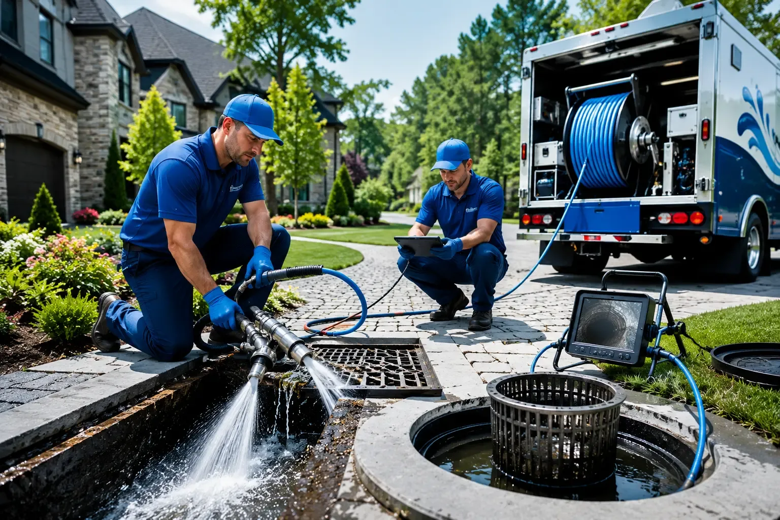 Local outdoor drain cleaning professionals in Chaplin, CT
